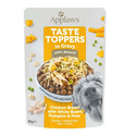 Dog Taste Toppers in Gravy Chicken Breast, beans & pumpkin 12 x 85 g