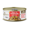 Dog Taste Toppers in Broth Chicken, Beef liver, Pumpkin 12 x 156 g