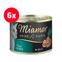 MIAMOR Feline Filets Tuńczyk i ryż w galaretce 6 x 185 g