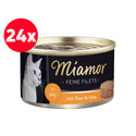 MIAMOR Feine Filets tuńczyk i jajko przepiórki 24 x 100 g