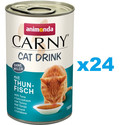 ANIMONDA Carny Cat Drink with Tuna 24x140 ml z tuńczykiem