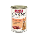 Carny Kitten Veal&Chicken&Turkey 400 g cielęcina, kurczak i indyk dla kociąt