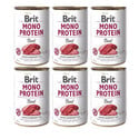 BRIT Mono Protein Beef 6x400 g monoproteinowa karma wołowina