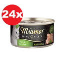 MIAMOR Feine Filets Naturell Tuna&Vegetables 24x80g tuńczyk i warzywa w sosie własnym