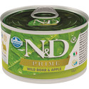 N&D Prime dog boar & apple mini 140 g
