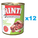 RINTI Kennerfleisch Wild boar Dzik 12x400 g