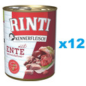 RINTI Kennerfleisch Duck kaczka 12x400 g