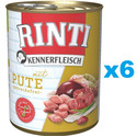 RINTI Kennerfleisch Turkey indyk 6x400 g