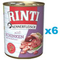 RINTI Kennerfleisch Ham z szynką 6x400 g