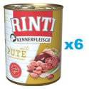 RINTI Kennerfleisch Turkey indyk 6x800 g
