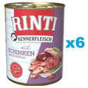 RINTI Kennerfleisch Ham z szynką 6x800 g