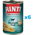 RINTI Singlefleisch Rumen Pure monobiałkowa żwacze 6x800 g