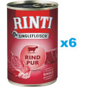 RINTI Singlefleisch Beef Pure 6x400 g monoproteinowa wołowina