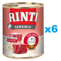 RINTI Sensible Wołowina z ryżem 6x800 g