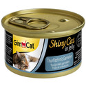 Shiny Cat Tuna&Shrimp in Jelly 70g tuńczyk z krewetkami w galaretce