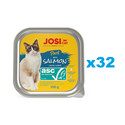 JOSERA JosiCat Pasztet z łososiem dla kota 32x100g