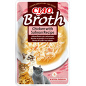 CIAO Broth Bulion z kurczakiem i łososiem dla kotów 40g