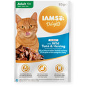 Cat Adult All Breeds Tuna & Herring In Jelly Pouch 85 g