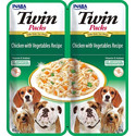 Dog Twin Kurczak, warzywa w bulionie dla psów 2x40 g
