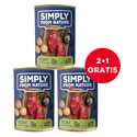 SIMPLY FROM NATURE Mokra karma dla psa Kozina z ziemniakami 400 g 2+1 GRATIS