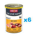 ANIMONDA GranCarno Adult indyk 6x400g