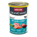 GranCarno Adult łosoś i szpinak 400g