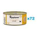 APPLAWS Cat Adult Chicken Breast in Broth pierś z kurczaka w bulionie 72x70 g