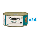 APPLAWS Cat Adult Ocean Fish in Broth ryba oceaniczna w bulionie 24x156 g