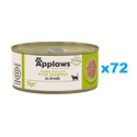 APPLAWS Cat Adult Tuna with Seaweed in Broth tuńczyk z wodorostami w bulionie 72x70 g