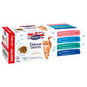 Delicious Dinners Cat Jumbo Pack Fish selection in Jelly 40x100 g kawałki w galaretce z łososiem, z pstrągiem, rybą oceaniczną i łupaczem dla kota