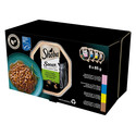 Sauce Collection Wybór Smaków tacki 32x85 g w sosie z łososiem, tuńczykiem, kurczakiem, kaczką