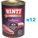 RINTI Singlefleisch Exclusive Poultry Pure monobiałkowa drób 12x400 g