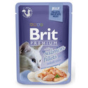Premium Cat  Fillets in Jelly mokra karma z łososiem dla kotów 24x85 g