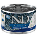 N&D Ocean Dog Herring, shrimps 140 g śledź i krewetki