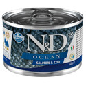 N&D Ocean Dog Salmon, codfish 140 g łosoś i dorsz