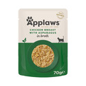 APPLAWS Cat Adult Pouch Chicken Breast with Asparagus in Broth kurczak i szparagi w bulionie 70 g