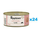 APPLAWS Cat Adult Tuna Fillet with Salmon in Jelly tuńczyk i łosoś w galarecie 24x70g