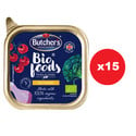 BUTCHER'S BIO foods kurczak 15x150 g pasztet dla psa