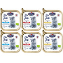 BUTCHER'S BIO foods Mix smaków ryba, wołowina, kurczak 6x85 g pasztet dla kota