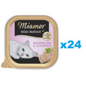 MIAMOR Milde Mahlzeit Poultry Pure&Ham 24x100g drób i szynka