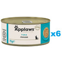 APPLAWS Cat Adult Mousse Tuna mus z tuńczykiem 6x70 g