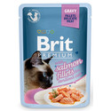 Premium Cat Delicate fillets in gravy z łososiem w sosie dla kotów sterelizowanych 24x85g
