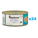 APPLAWS Cat Kitten Tuna in Broth z tuńczykiem w bulionie dla kociąt 24x70 g