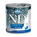 N&D Oceean Dog Puppy Codfish, pumpkin 285 g dorsz i dynia dla szczeniąt