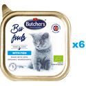 BUTCHER'S BIO foods ryba tacka 6x85 g pasztet dla kota