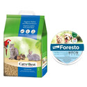 JRS Cat'S Best Universal 20 l (11 kg) + FORESTO Obroża dla kota i psa przeciw kleszczom i pchłom poniżej 8 kg