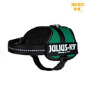 Uprząż Julius-K9, Mini-Mini/S: 40–53 cm, Zielona