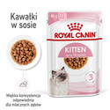Kitten Instinctive 12x85 g w galaretce karma mokra w sosie dla kociąt do 12 miesiąca życia