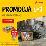 Promocja JOSERA karma mokra dla kota 200 g puszki 6+1