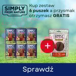 Promocja SIMPLY FROM NATURE Kup 6 puszek i otrzymaj przysmak GRATIS